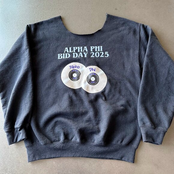 Alpha Phi Sorority 2025 Bid Day Sweatshirt - Ohio State - Picture 1 of 6